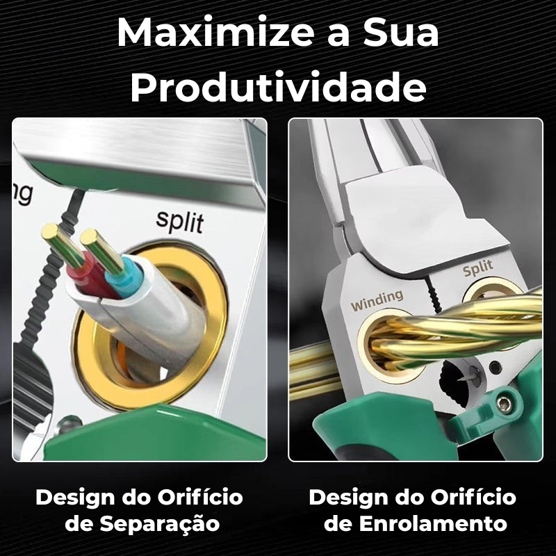 🔥Tesoura Profissional 8 em 1 Elétrica