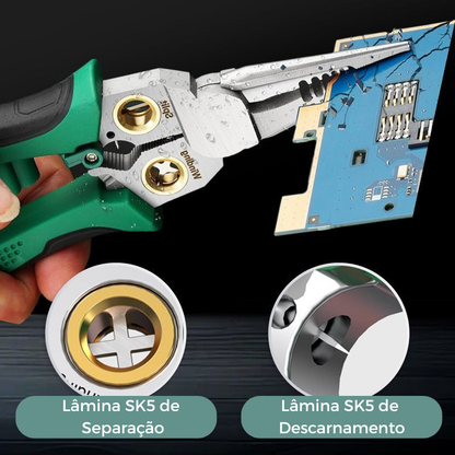 🔥Tesoura Profissional 8 em 1 Elétrica