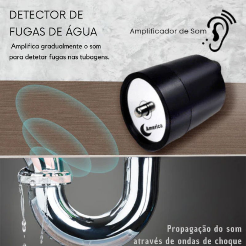💦 Detetor de Fugas de Água 🔍 – Ouça e Resolva Fugas Antes que Custem uma Fortuna! 💸🚫