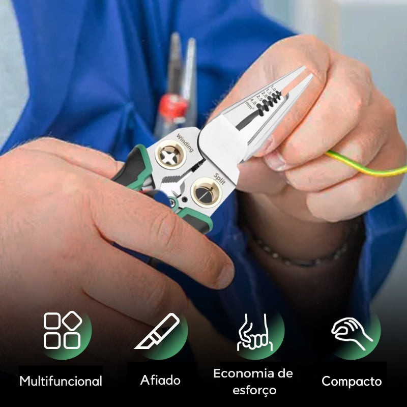 🔥Tesoura Profissional 8 em 1 Elétrica