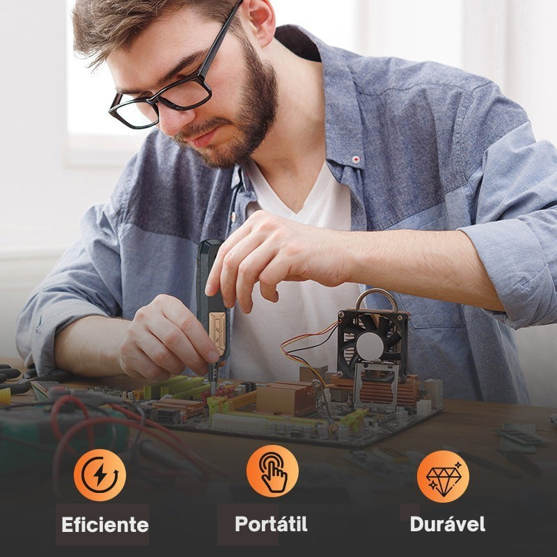 Kit Profissional de Chaves de Precisão 180-em-1